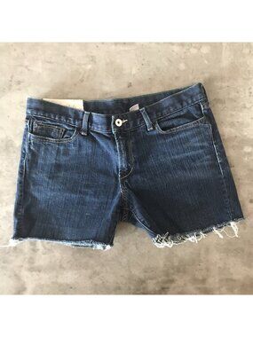 Loomstate Denim Shorts W31 Organic Cotton Cut off Blue Jean Festival Actual W33